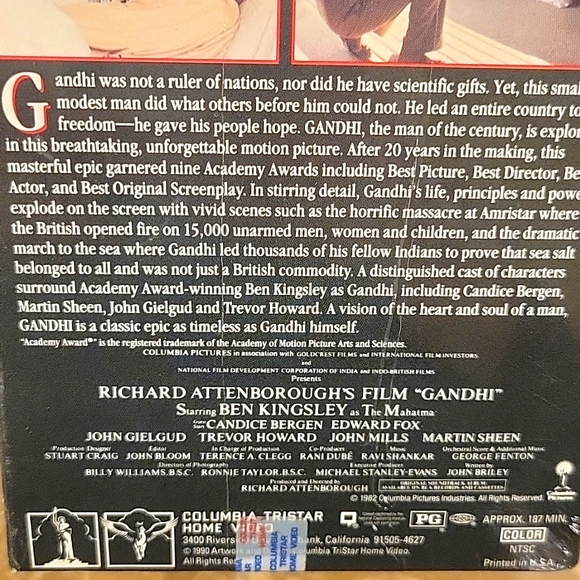 Ghandi Double Cassette, NIB - Picture 6 of 8